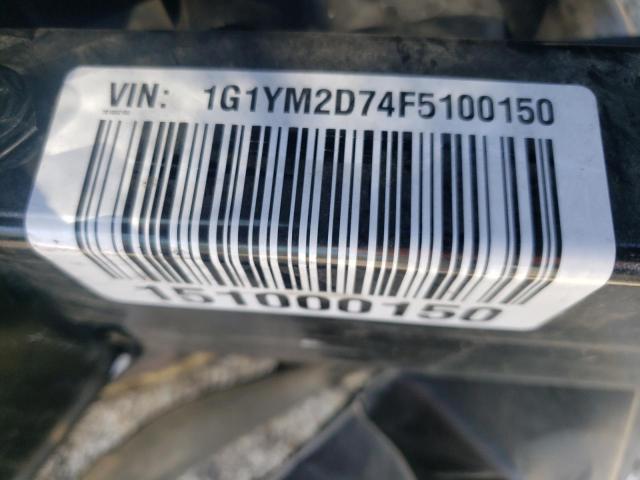 Photo 10 from auction – 2015 CHEVROLET CORVETTE S with VIN 1G1YM2D74F5100150