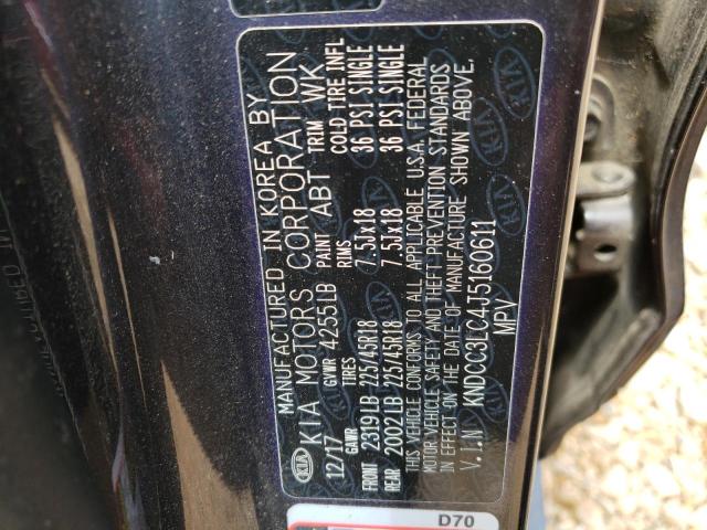 Photo 10 from auction – 2018 KIA NIRO EX with VIN KNDCC3LC4J5160611