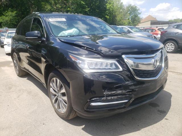 Photo 1 from auction – 2016 ACURA MDX TECHNO with VIN 5FRYD4H49GB029996