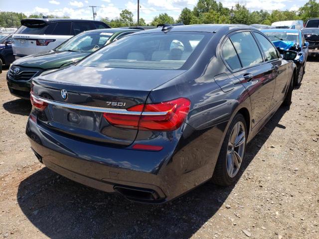 Photo 4 from auction – 2016 BMW 750 XI with VIN WBA7F2C58GG441649