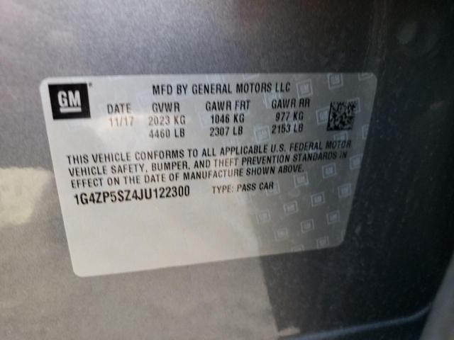 Photo 10 from auction – 2018 BUICK LACROSSE E with VIN 1G4ZP5SZ4JU122300