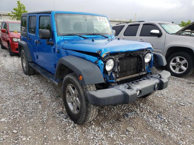 JEEP WRANGLER U 2015 with VIN 1C4BJWDG1FL766634 - Photo from auction