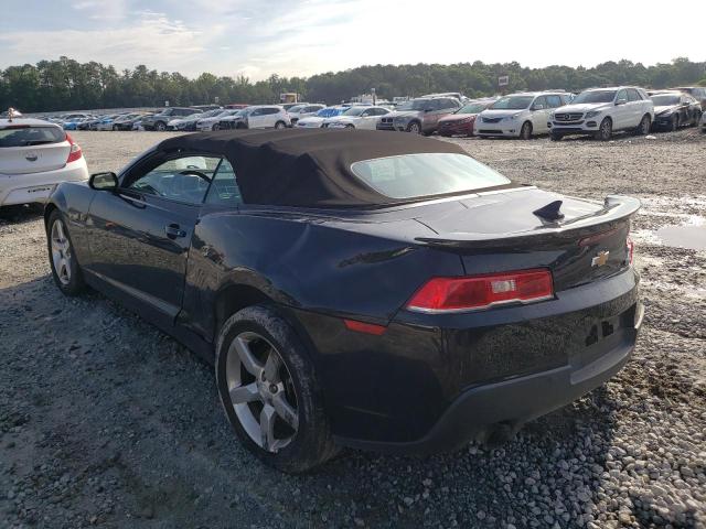 Photo 3 from auction – 2015 CHEVROLET CAMARO LT with VIN 2G1FD3D34F9290741