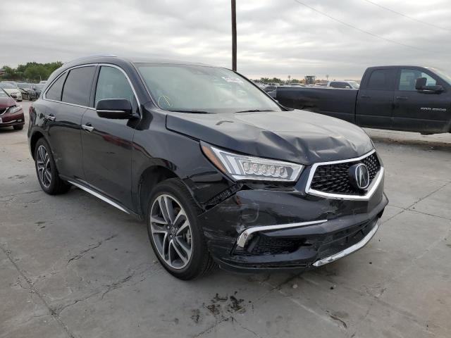 ACURA MDX ADVANC 2017 with VIN 5FRYD4H91HB024322 - Photo from auction