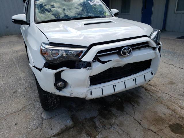 Photo 9 from auction – 2020 TOYOTA 4RUNNER SR with VIN JTEBU5JR5L5750701