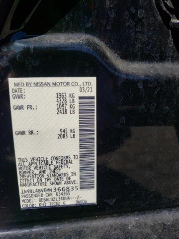 Photo 10 from auction – 2021 NISSAN ALTIMA S with VIN 1N4BL4BV6MN366835