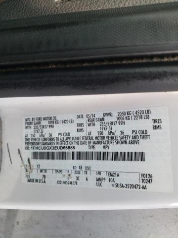 Photo 10 from auction – 2014 FORD ESCAPE SE with VIN 1FMCU0GX3EUD66888