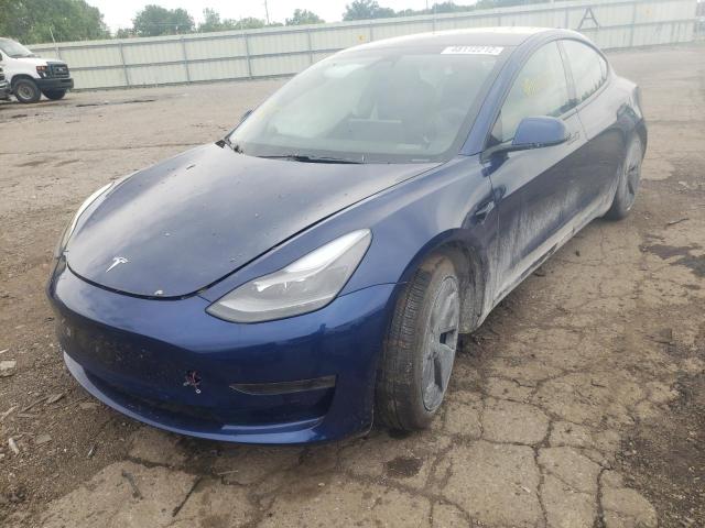 Photo 2 from auction – 2021 TESLA MODEL 3 with VIN 5YJ3E1EB4MF960539
