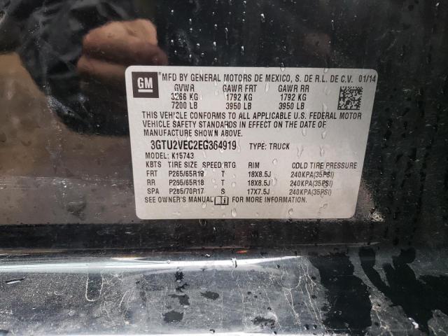 Photo 10 from auction – 2014 GMC SIERRA K15 with VIN 3GTU2VEC2EG364919