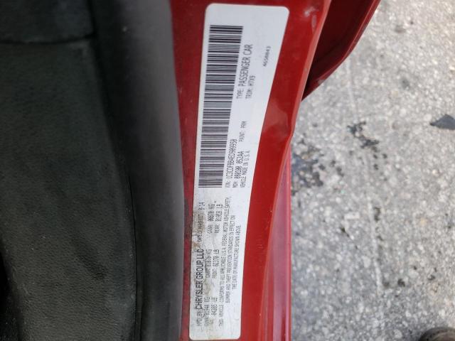 Photo 10 from auction – 2014 DODGE DART SXT with VIN 1C3CDFBB4ED909950