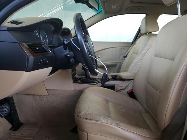 Photo 5 from auction – 2007 BMW 525 I with VIN WBANE53507CW59441