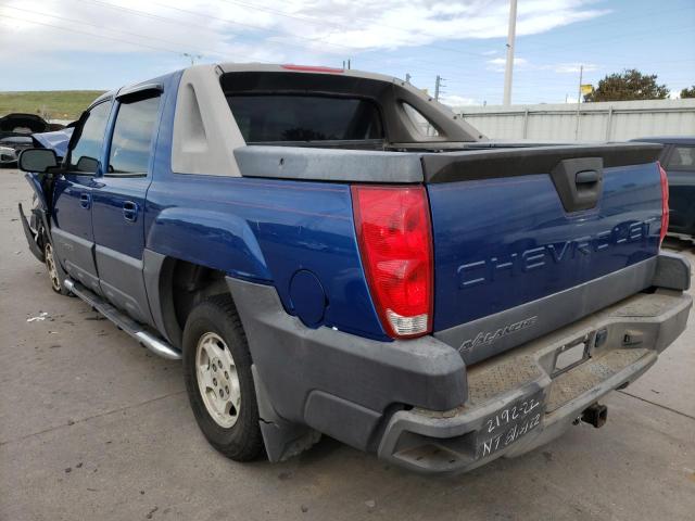 Photo 3 from auction – 2003 CHEVROLET AVALANCHE with VIN 3GNEK13T23G281690