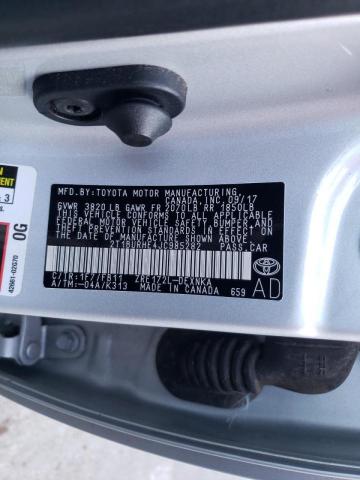 Photo 10 from auction – 2018 TOYOTA COROLLA L with VIN 2T1BURHE4JC985282