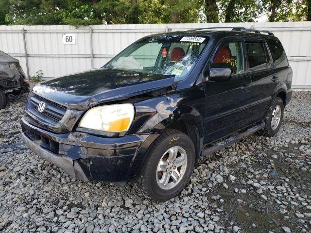 Photo 2 from auction – 2005 HONDA PILOT EX with VIN 2HKYF18485H561300