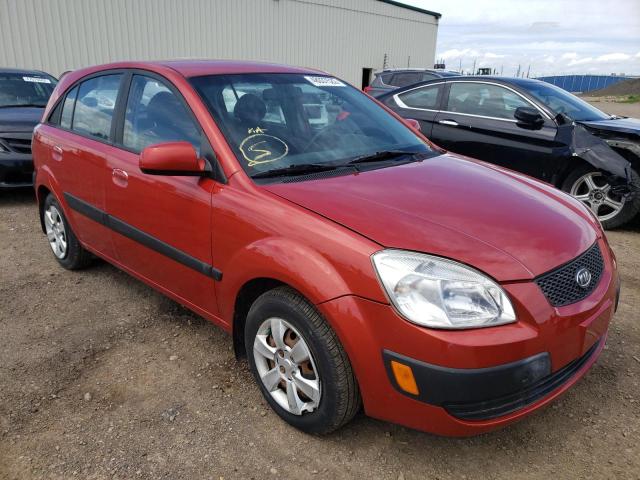 KIA RIO 5 SX 2007 with VIN KNADE163076294188 - Photo from auction