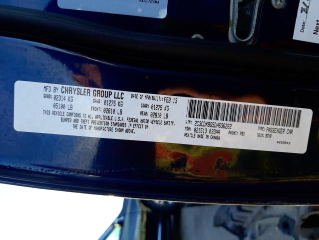 Photo 10 from auction – 2013 DODGE CHARGER SE with VIN 2C3CDXBG5DH636262