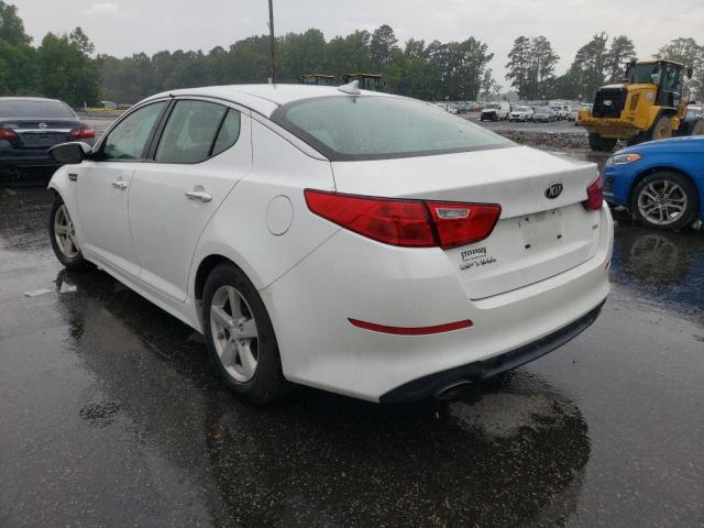 Photo 3 from auction – 2015 KIA OPTIMA LX with VIN KNAGM4A74F5626293