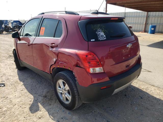 Photo 3 from auction – 2015 CHEVROLET TRAX 1LT with VIN KL7CJRSBXFB176285