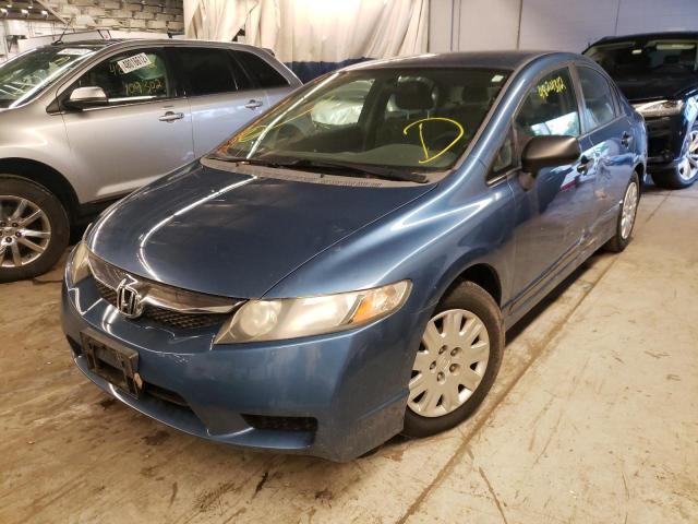 Photo 2 from auction – 2010 HONDA CIVIC VP with VIN 19XFA1F35AE001331