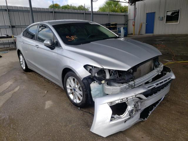FORD FUSION SE 2019 with VIN 3FA6P0HD0KR127157 - Photo from auction