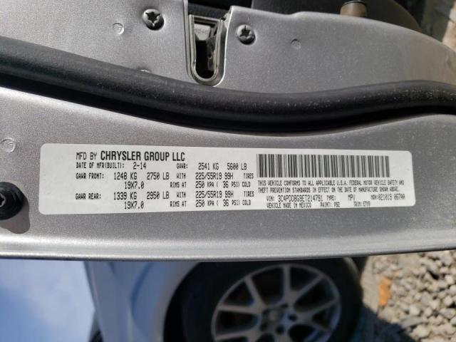 Photo 10 from auction – 2014 DODGE JOURNEY SX with VIN 3C4PDDBG9ET214791