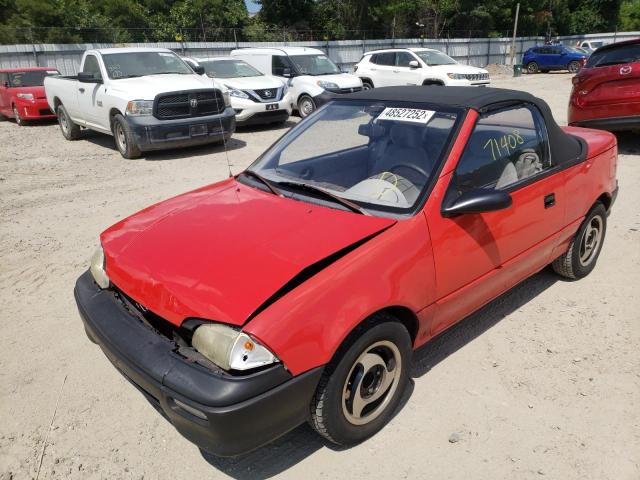 Photo 2 from auction – 1992 GEO METRO LSI with VIN JG1MR3360NK222583