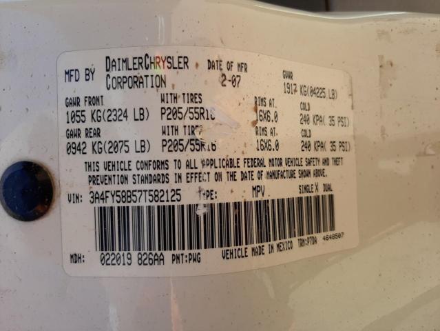 Photo 10 from auction – 2007 CHRYSLER PT CRUISER with VIN 3A4FY58B57T582125