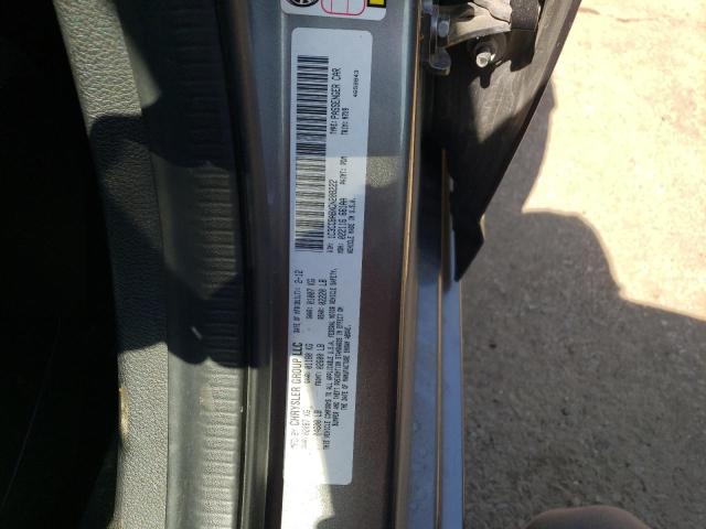 Photo 10 from auction – 2012 CHRYSLER 200 LX with VIN 1C3CCBABXCN208222