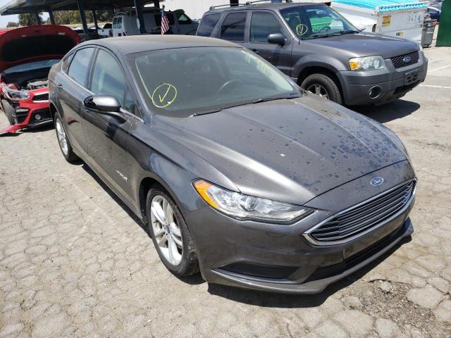FORD FUSION SE 2018 with VIN 3FA6P0LU2JR139932 - Photo from auction