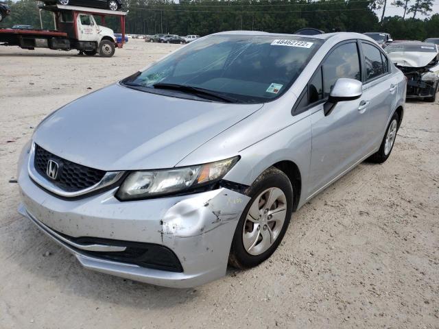 Photo 2 from auction – 2013 HONDA CIVIC LX with VIN 2HGFB2F56DH561700