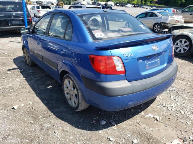 Photo 3 from auction – 2009 KIA RIO BASE with VIN KNADE223296548692
