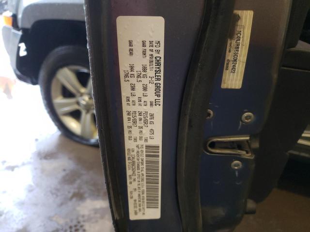 Photo 10 from auction – 2012 JEEP PATRIOT SP with VIN 1C4NJRBB6CD624422