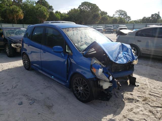 HONDA FIT S 2007 with VIN JHMGD38667S029531 - Photo from auction