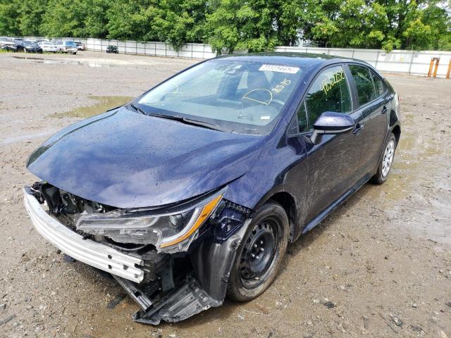 Photo 2 from auction – 2021 TOYOTA COROLLA LE with VIN 5YFEPMAEXMP204982