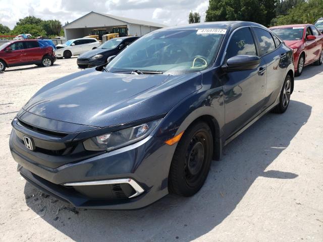 Photo 2 from auction – 2019 HONDA CIVIC LX with VIN 19XFC2F63KE048062