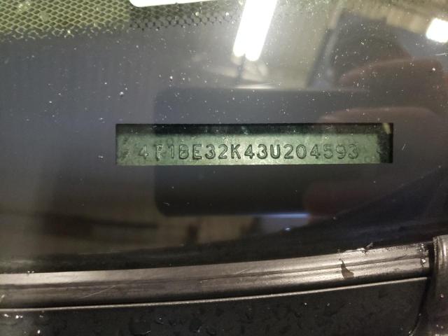 Photo 10 from auction – 2003 TOYOTA CAMRY LE with VIN 4T1BE32K43U204593
