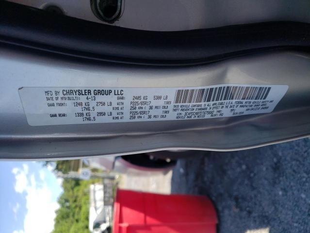 Photo 10 from auction – 2013 DODGE JOURNEY SE with VIN 3C4PDCAB7DT675602