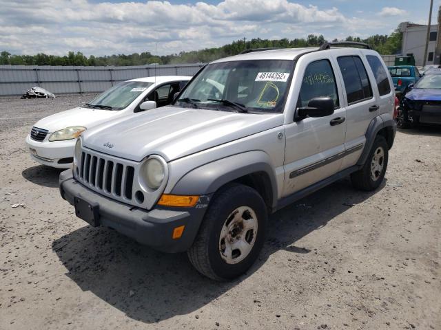 Photo 2 from auction – 2007 JEEP LIBERTY SP with VIN 1J4GL48K87W512979