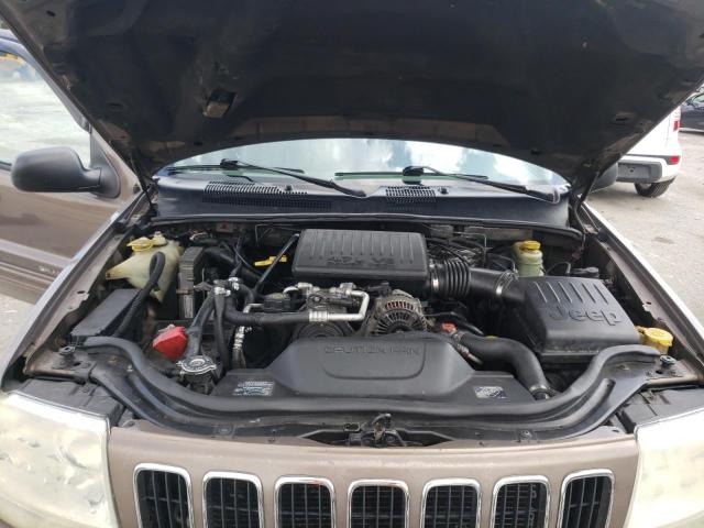 Photo 7 from auction – 2002 JEEP GRAND CHER with VIN 1J8GW58N02C167771