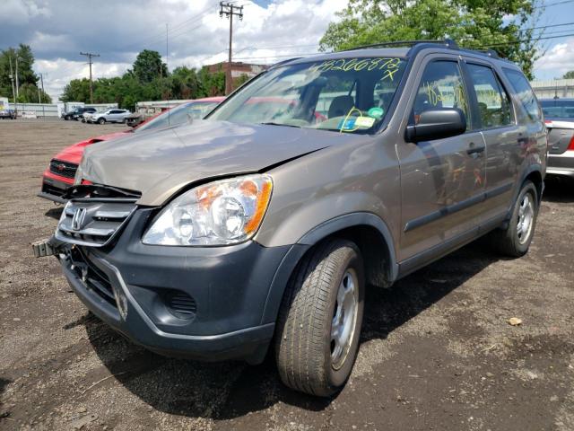 Photo 2 from auction – 2006 HONDA CR-V LX with VIN JHLRD68586C020165