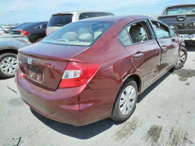 Photo 4 from auction – 2012 HONDA CIVIC LX with VIN 2HGFB2F54CH579997