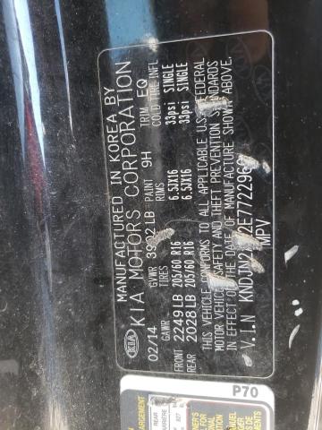Foto 10 de la subasta – 2014 KIA SOUL con VIN KNDJN2A22E7722960