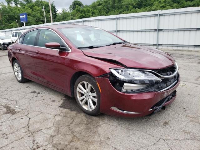 CHRYSLER 200 LIMITE 2015 with VIN 1C3CCCAB1FN715827 - Photo from auction