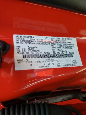 Photo 10 from auction – 2013 FORD FOCUS SE with VIN 1FADP3F28DL380433