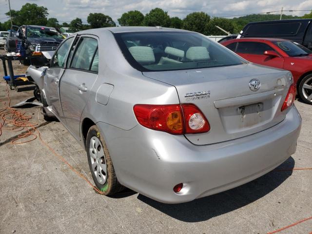 Photo 3 from auction – 2009 TOYOTA COROLLA BA with VIN 2T1BU40E59C136241