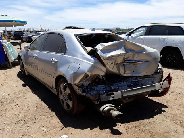 Photo 3 from auction – 2005 ACURA RL with VIN JH4KB165X5C013208