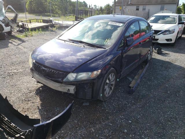 Photo 2 from auction – 2009 HONDA CIVIC EX with VIN 2HGFA16879H504081