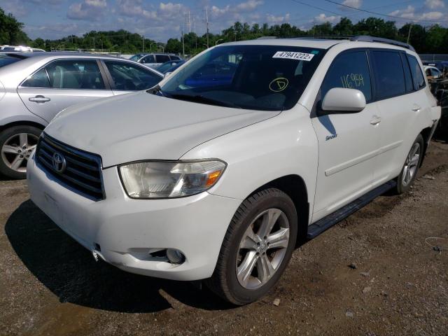 Photo 2 from auction – 2008 TOYOTA HIGHLANDER with VIN JTEES43A182106819