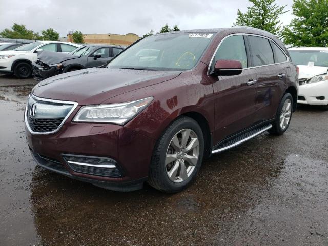 Photo 2 from auction – 2014 ACURA MDX ADVANC with VIN 5FRYD4H82EB503867