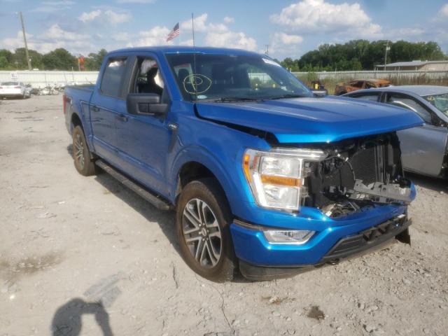 FORD F150 SUPER 2021 with VIN 1FTEW1EP7MKD96499 - Photo from auction
